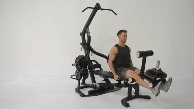 Workbench Levergym®| Athlete Leg Extensions | Powertec | Home Gym Equipment | Ultimate Strength Building Machines