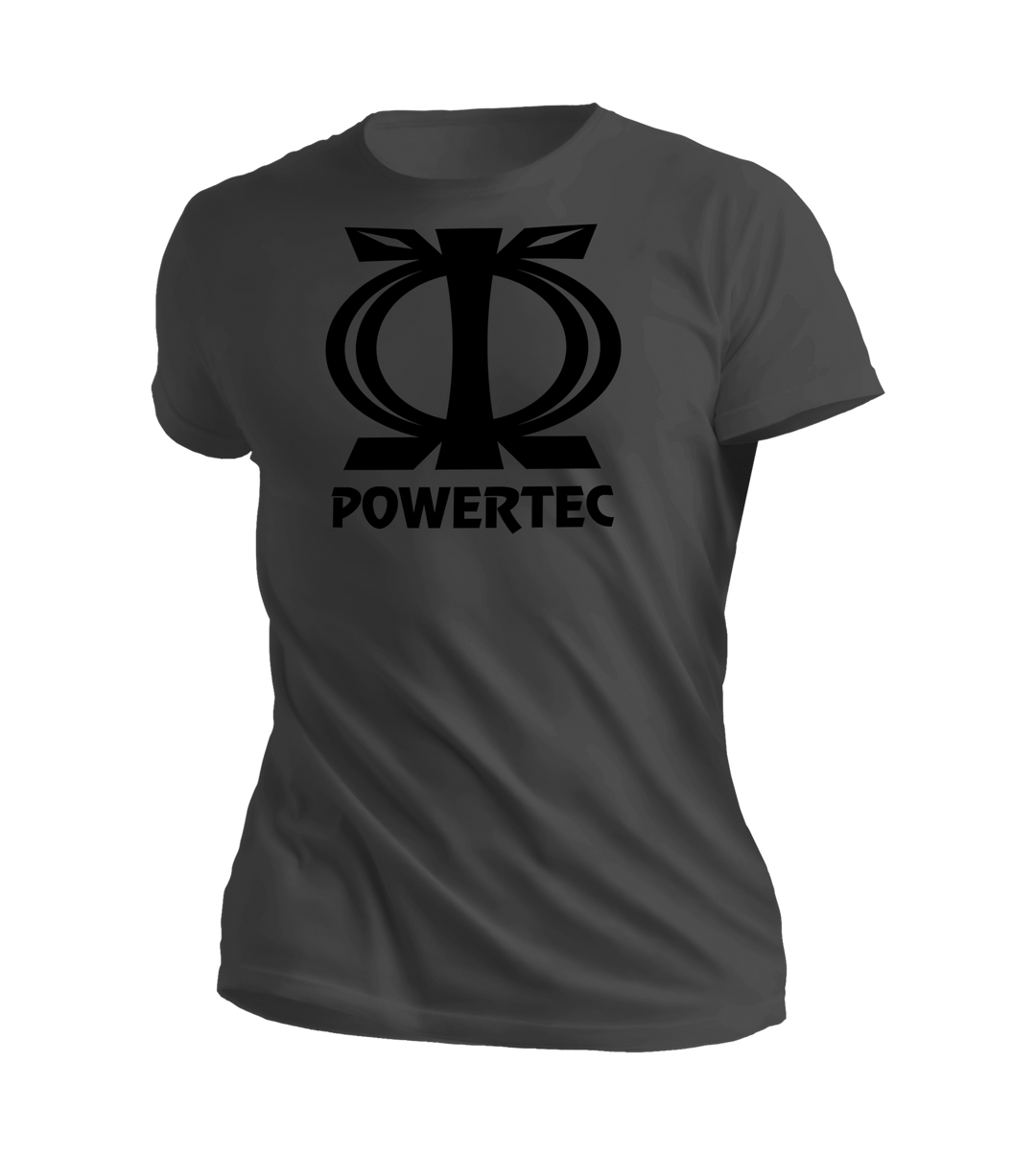 Powertec T-Shirt - Gray - Wawa Aba Logo