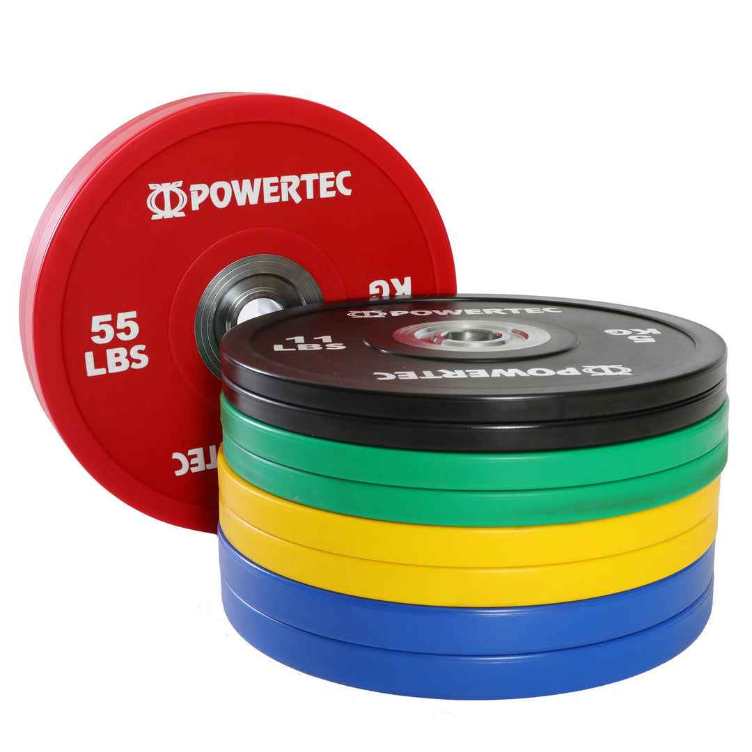 Anniversary Bumper Plates 330 lbs. Set