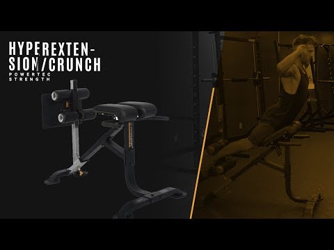 Powertec Dual Hyperextension-Crunch