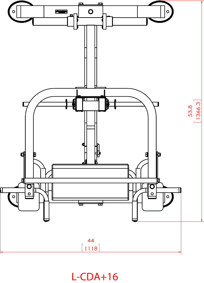 Levergym® Chin-Dip Assist Assembly Schematic | Powertec | Home Gym Equipment | Ultimate Strength Building Machines