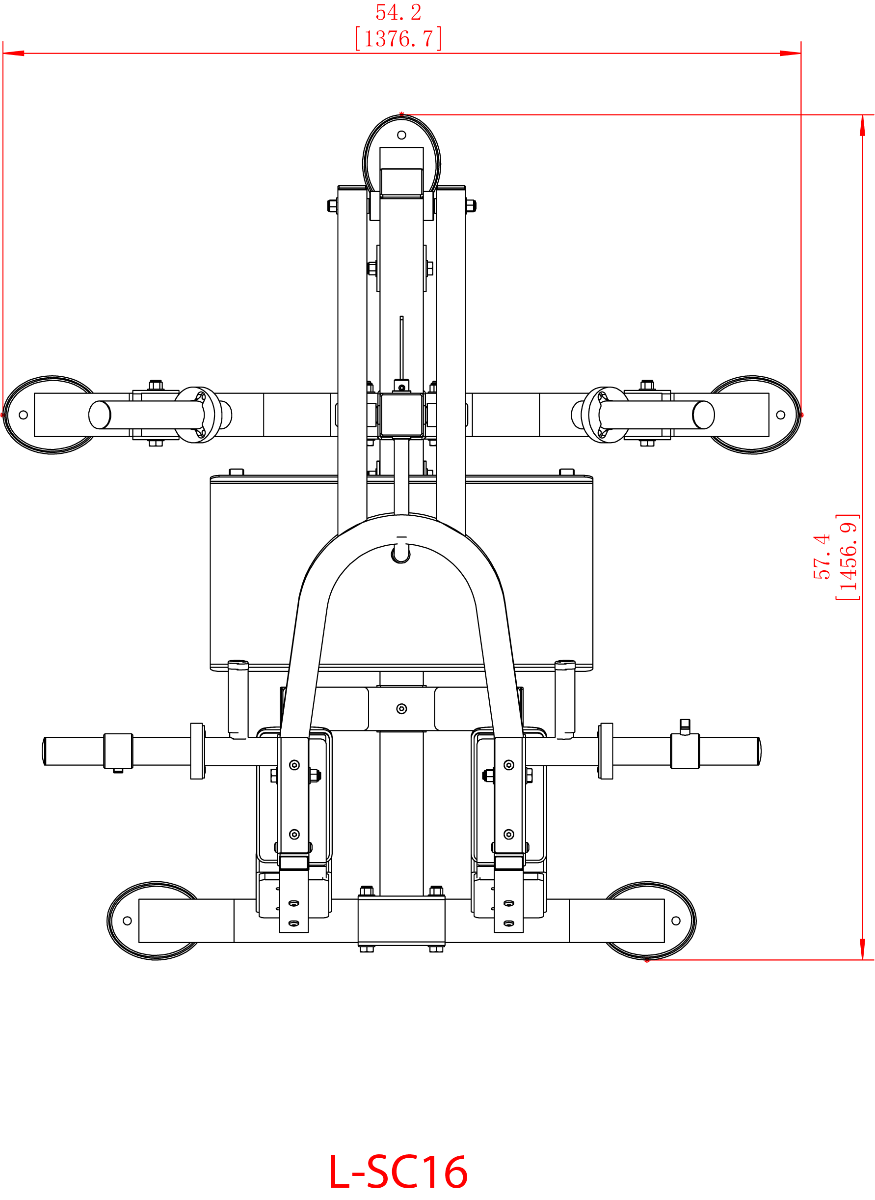 Levergym® Squat/Calf Assembly Schematic | Powertec | Home Gym Equipment | Ultimate Strength Building Machines