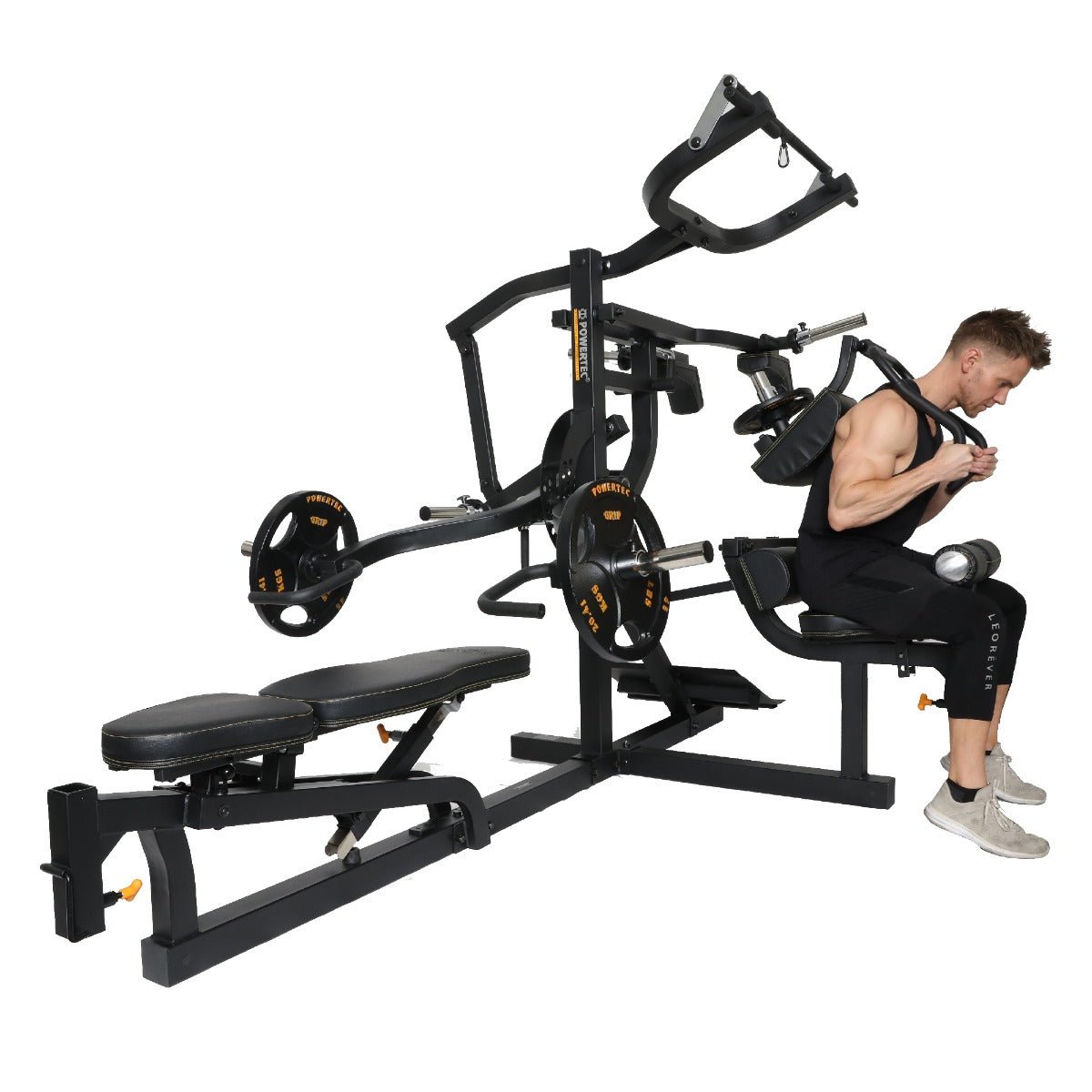 Workbench Multisystem Powertec Home Gym Multistation