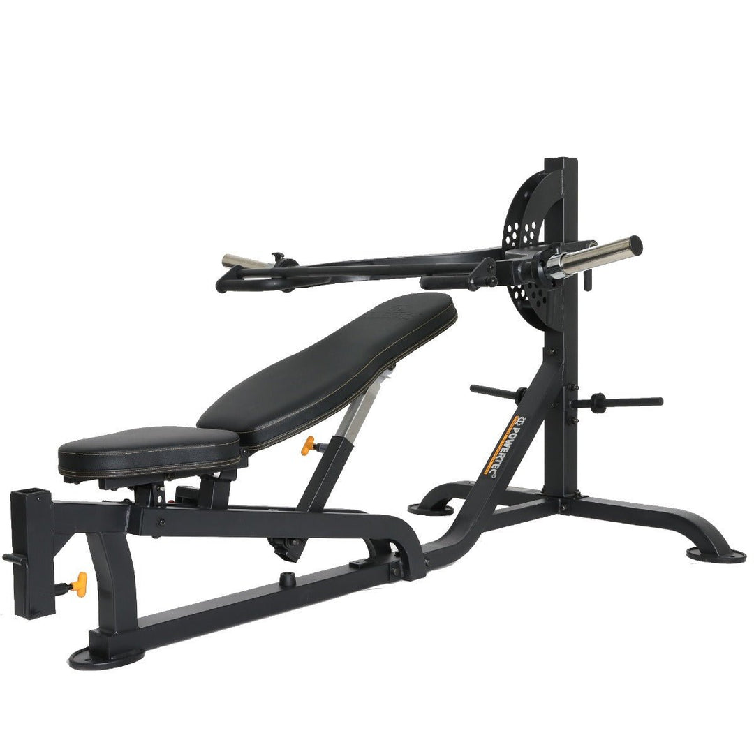 Black Workbench® Multipress No Weight | Powertec | Home Gym Equipment | Ultimate Strength Building Machines