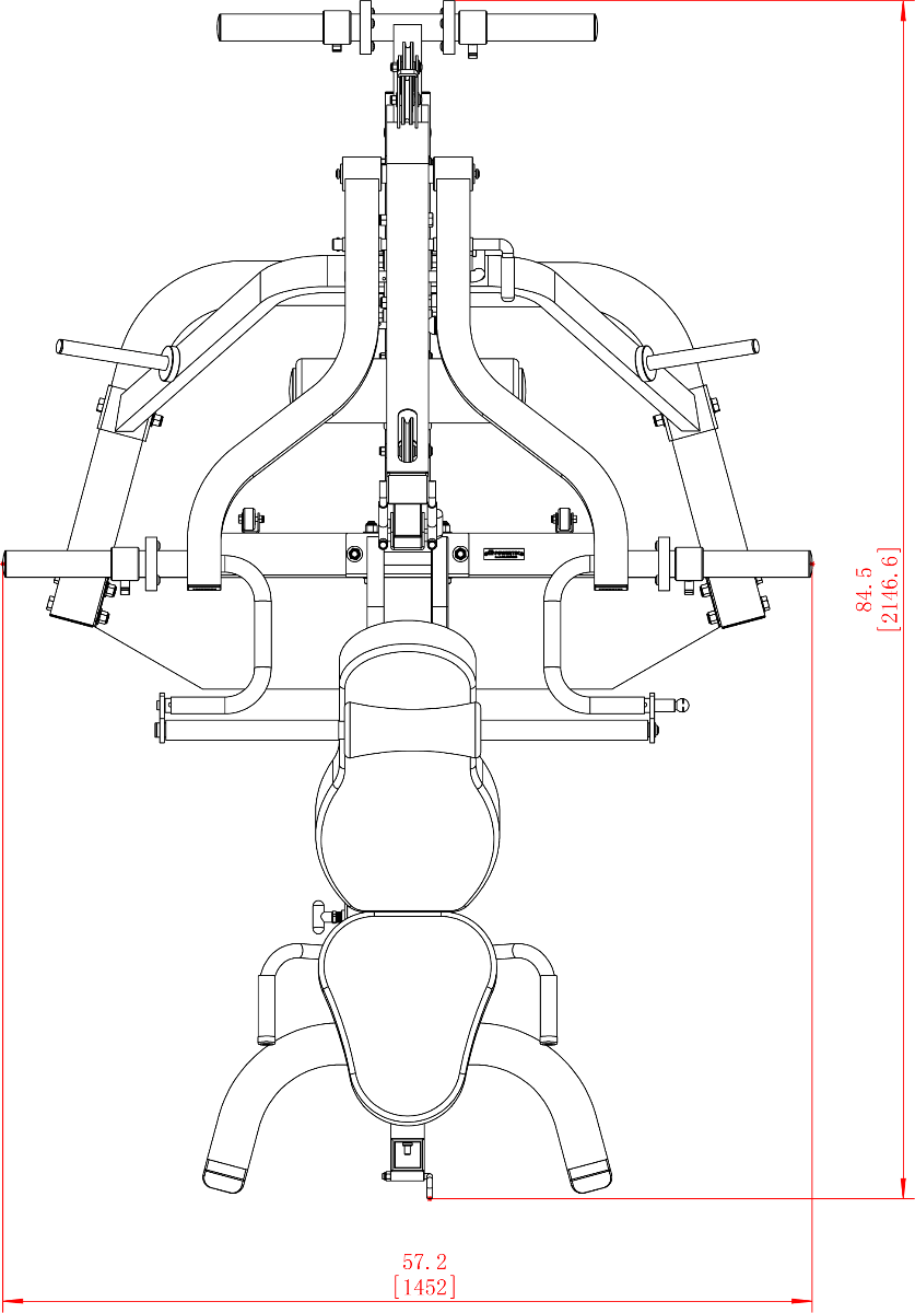 Workbench Levergym® Assembly Schematic | Powertec | Home Gym Equipment | Ultimate Strength Building Machines